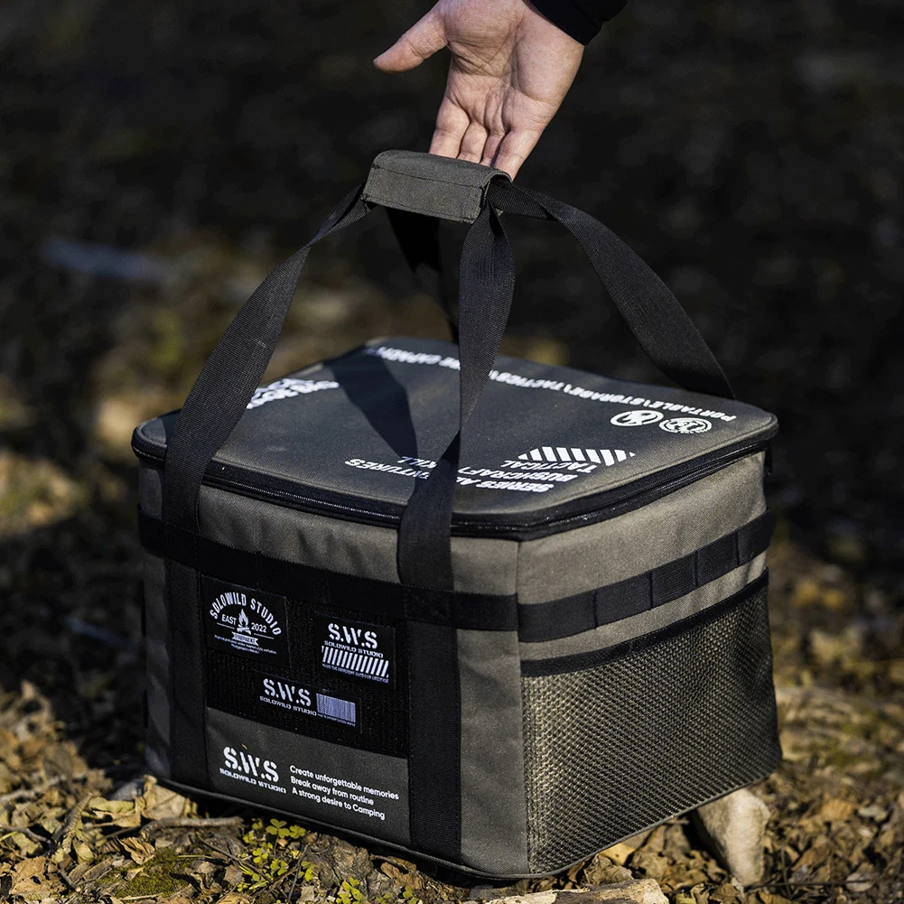 25L Gas Tank Storage Bag Waterproof Gas Canister Picnic Bag Multifunctional Stove Canister Carry Outdoor Picnic Tool