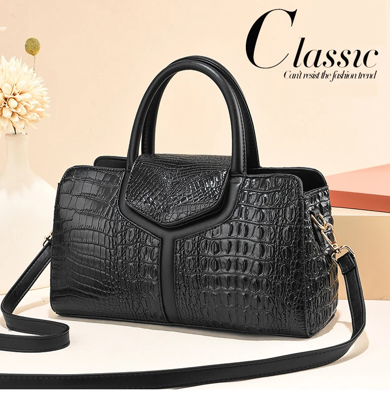 Crocodile Shoulder Bag