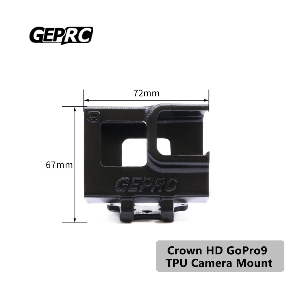 

GEPRC Crown HD GoPro9 TPU Camera Mount Suitable For Crown Series Drone For DIY RC FPV Quadcopter Drone Accessories Parts