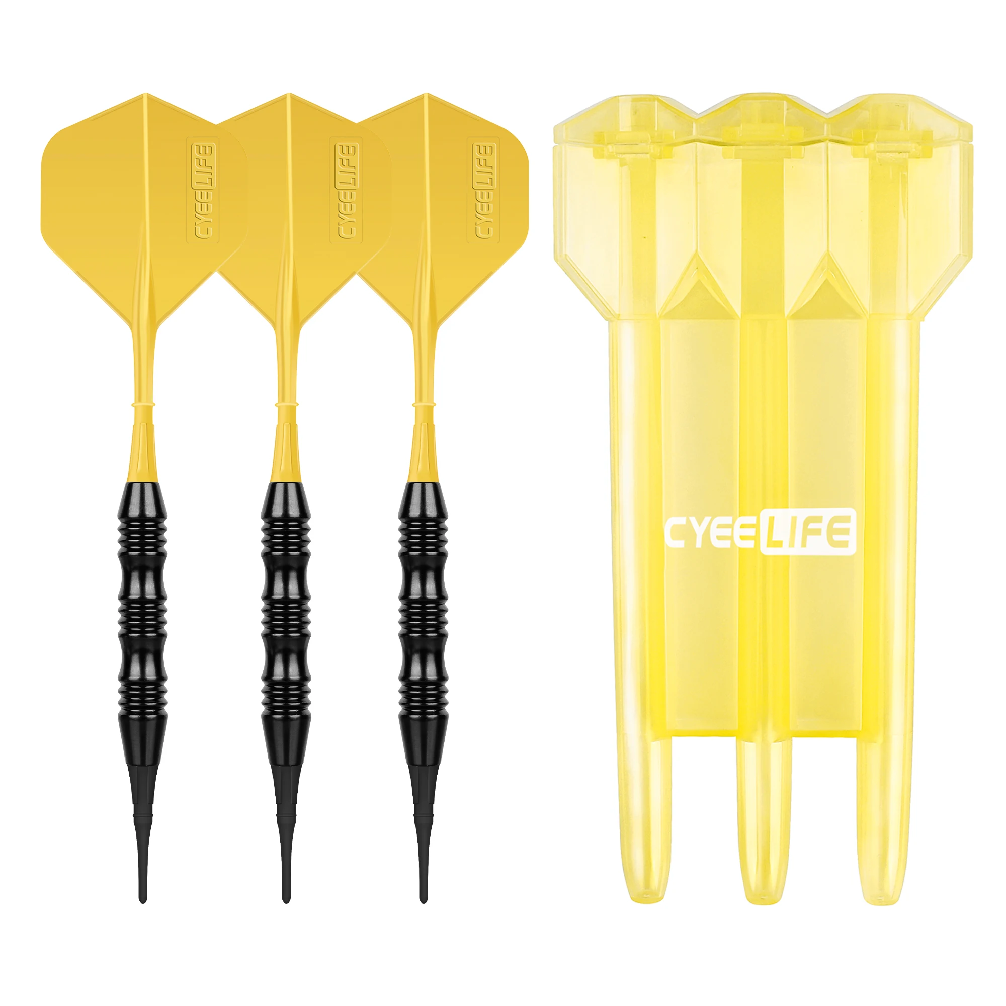 Cyeelife 20G Zachte Getipt Darts Professionele Indoor Plastic Tip Darts Set Voor Elektronische Dartbord Games Plastic Opbergdoos