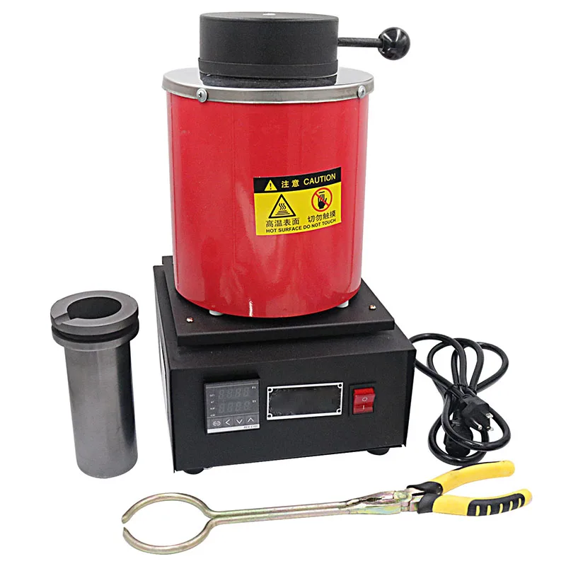 

Печь для плавления металла, 1400 Вт, дисплей, инструменты для изготовления ювелирных изделий из драгоценных металлов, золота, серебра, олова, алюминия, Подарочный тигель