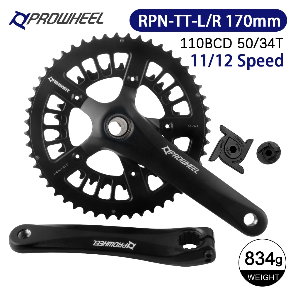170mmクランク 50ー34 Amazon.co.jp: 軽量ロードバイク クランクセット 170mm GXP 50