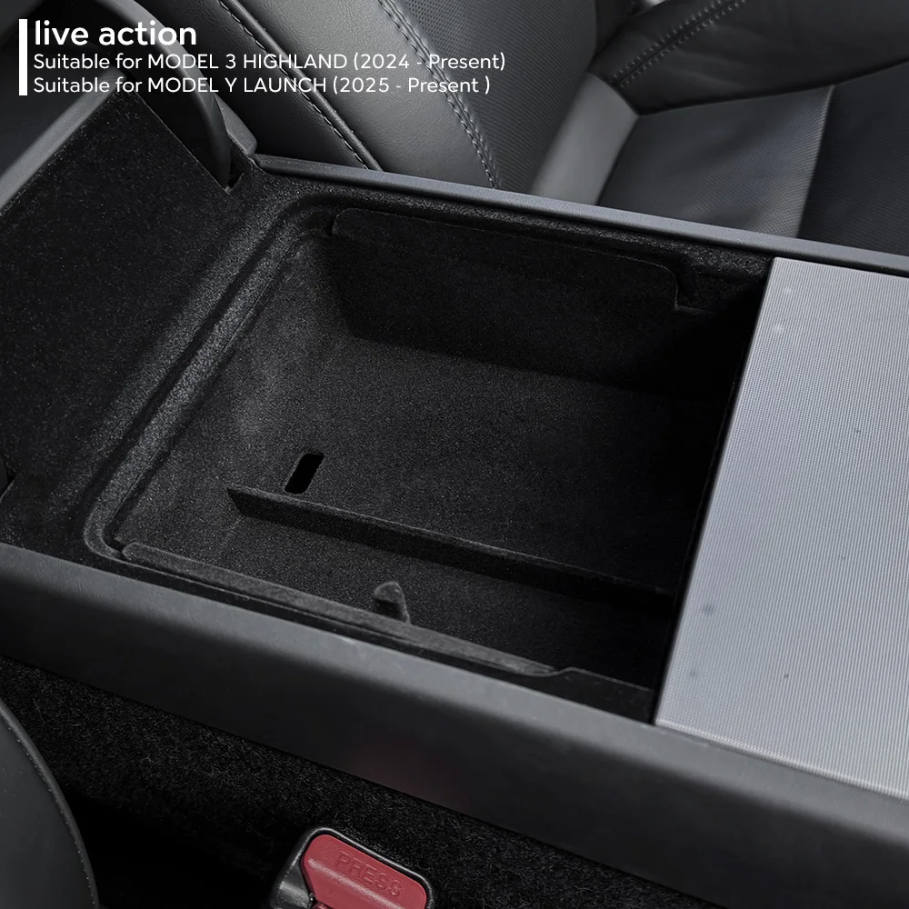 For Tesla Model Y Juniper Launch 2025 Model 3 Highland Center Console Eyeglasses