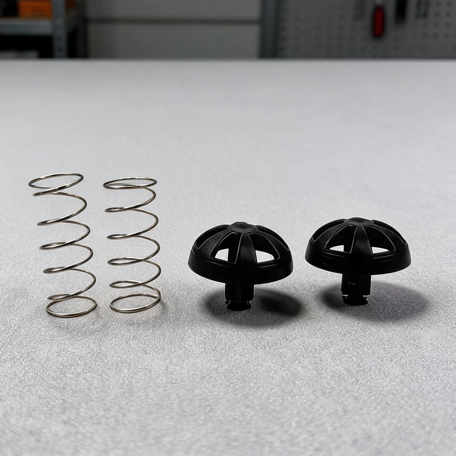 Parte della macchina per caffè a goccia: Fermaporta a molla, design a molla, montaggio senza attrezzi, facile da pulire, plastica resistente al calore, colore nero. - immagine 3