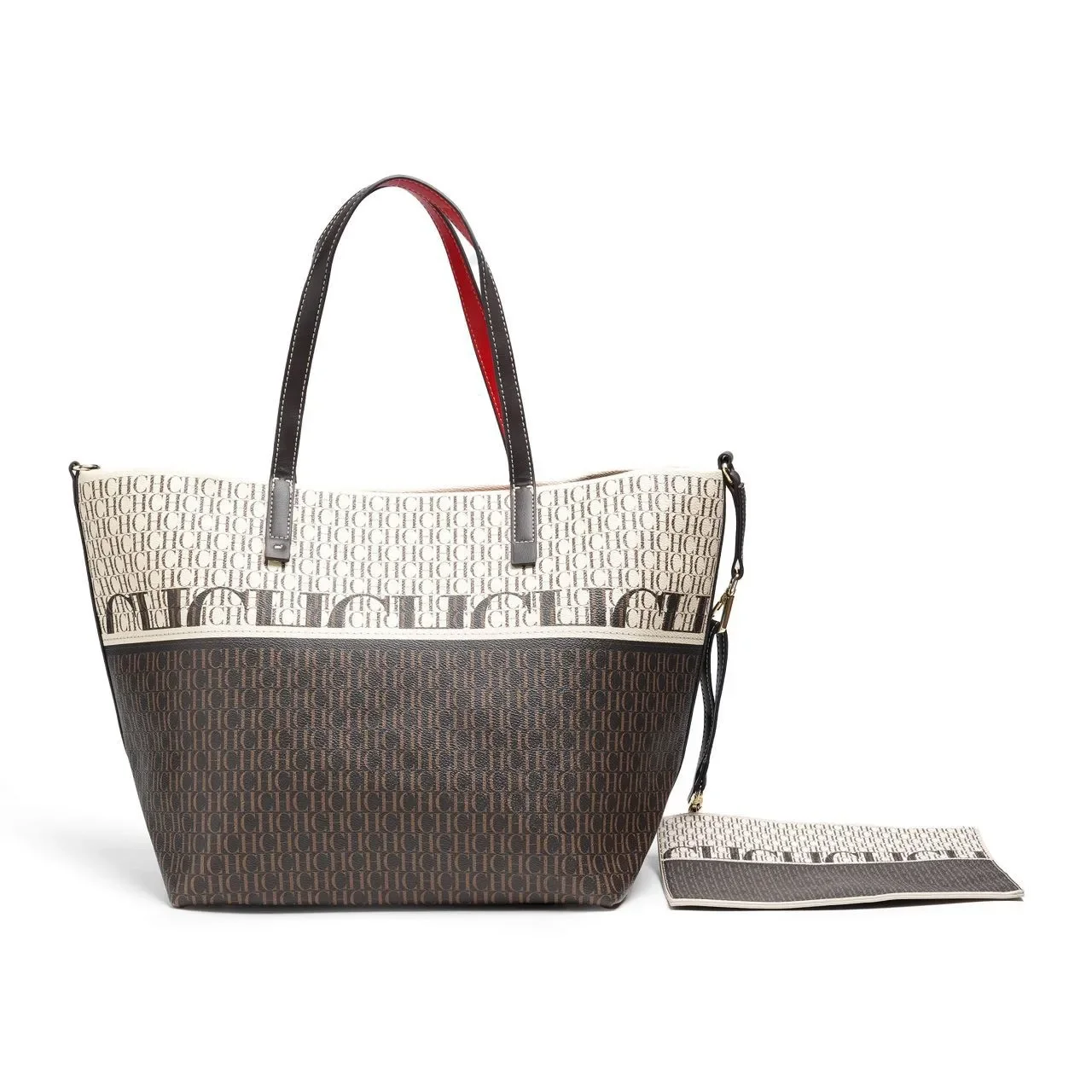 حقيبة دلو نسائية ذات سعة كبيرة، تتميز بطبعة دب لطي...