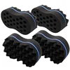 Curly Hair Styling Sponge Brush Double Sided  Sponge Brushes Multi-holes Side Braid Twist Hair Curl Wave hair brush for Afico 1