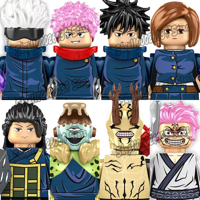 BLEACH Building Blocks Anime Cartoon Mini Action Figures Toy Christmas  Present Jujutsu Kaisen Minifigures Compatible with Lego - AliExpress