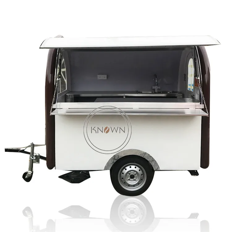 China factory making food tailer with high quailty best price food cart mobile food truck with free shipping