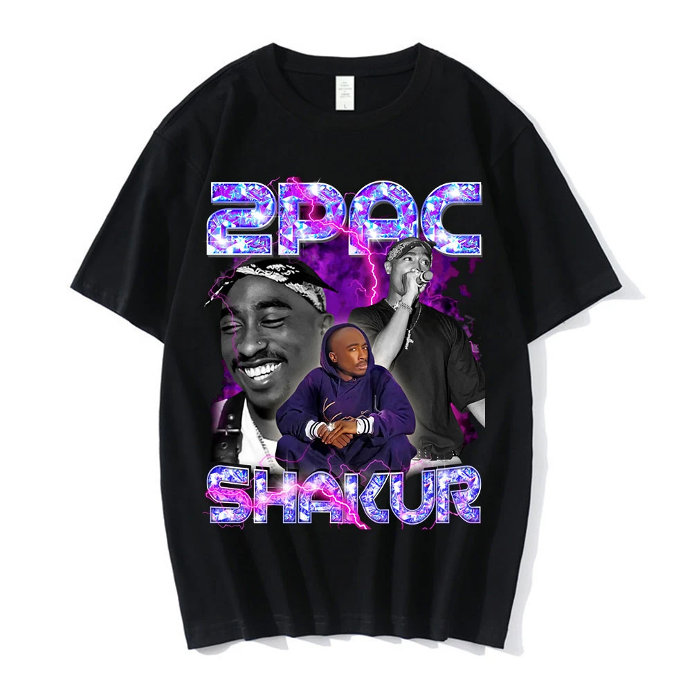 purple 2pac shirt