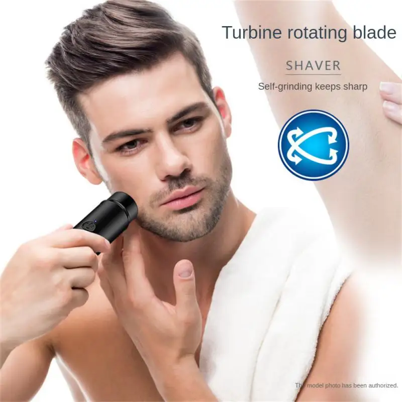 

Mini Electric Shaver For Men Portable Electric Razor Beard Knife USB Charging Men's Shavers Face Body Razor Shaving Machine
