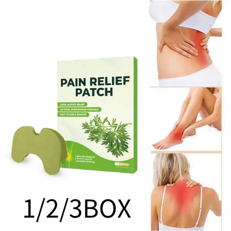 

1/2/3Box Wormwood Pain Relieving Sticker Health-Care Plast For Relieving Pain Knee Joint Lumbar Vertebrae And Cervical Vertebrae