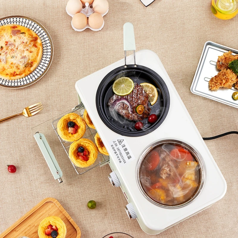 Small Mini Oven Breakfast Machine Steaming, Roasting, and Boiling In Four In One Multi Function 오븐  Bread Machine Maker 3