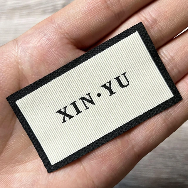 1000 Custom IRON on Woven Label, Woven Labels Iron On, Custom Clothing  Labels, Iron Label, Custom Hotfix Fabric Label, Heat-adhesive Label 