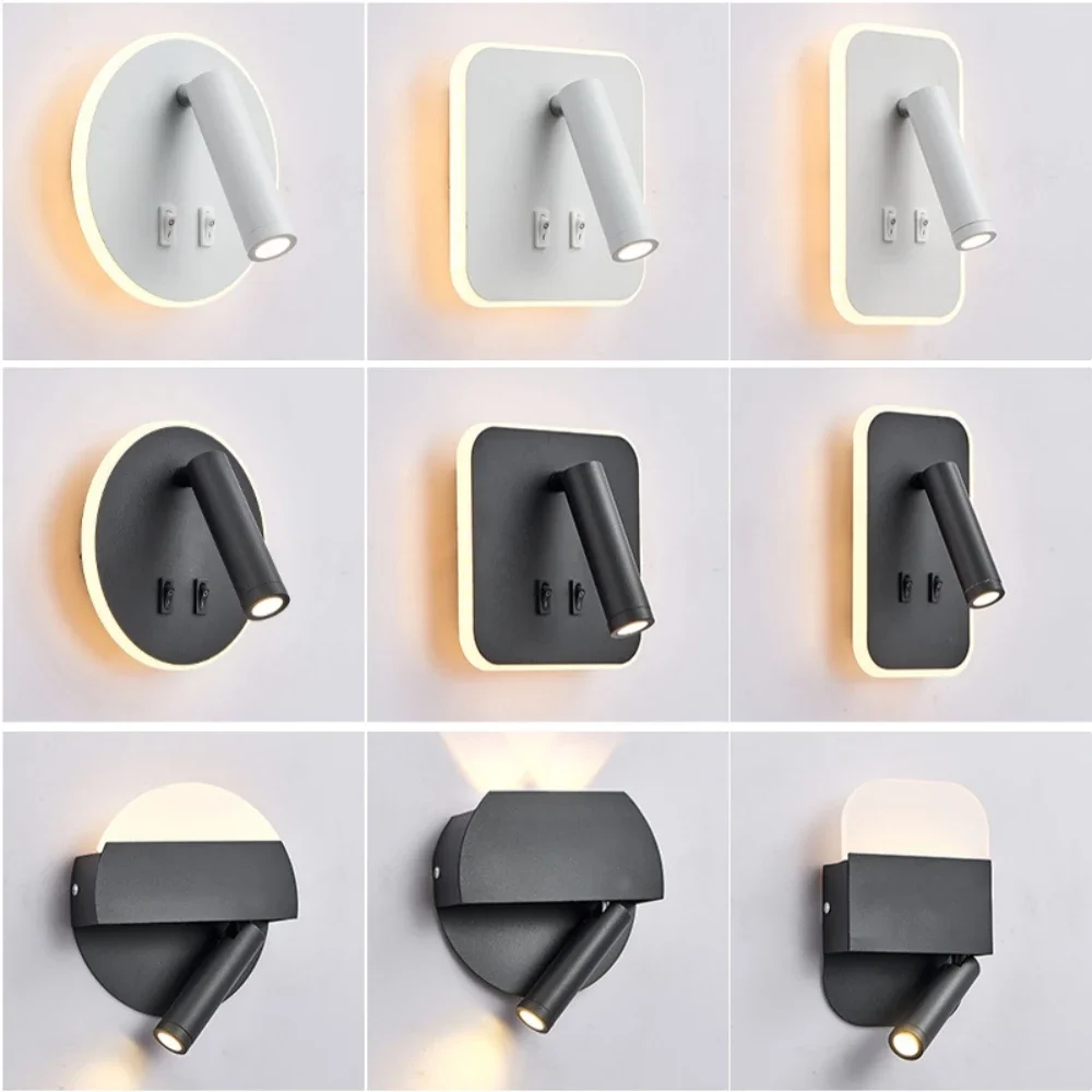 รูปสินค้า โคมไฟติดผนังปรับมุมได้ LED ทันสมัย