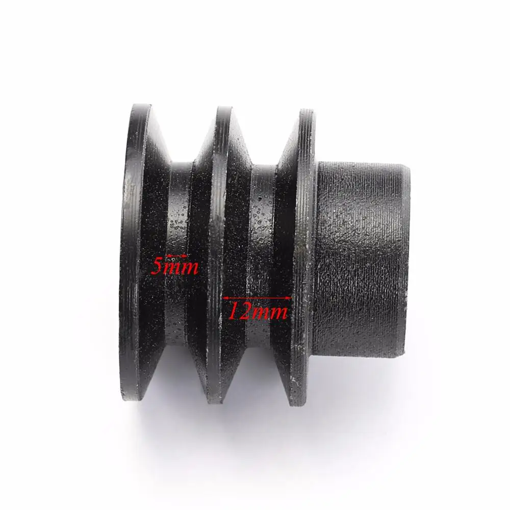 20mm ID V Belt Pulley Bore Die Double Groove For Honda 168F 170F GX110 GX120 GX160 GX200 7HP Engine ATV Go Kart Dirt Pit Bike