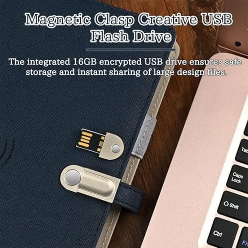 AP-디지털 노트북 프로 V2 스마트 펜 및 16GB USB 드라이브 포함-메모, 그림 및 학습을 위한 실시간 동기화, 사무실에 적합