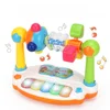 Baby Piano Toys Kids Rotating Music Piano Keyboard with Light Sound Musical Toys for Toddlers Early Educational Music Toy 3