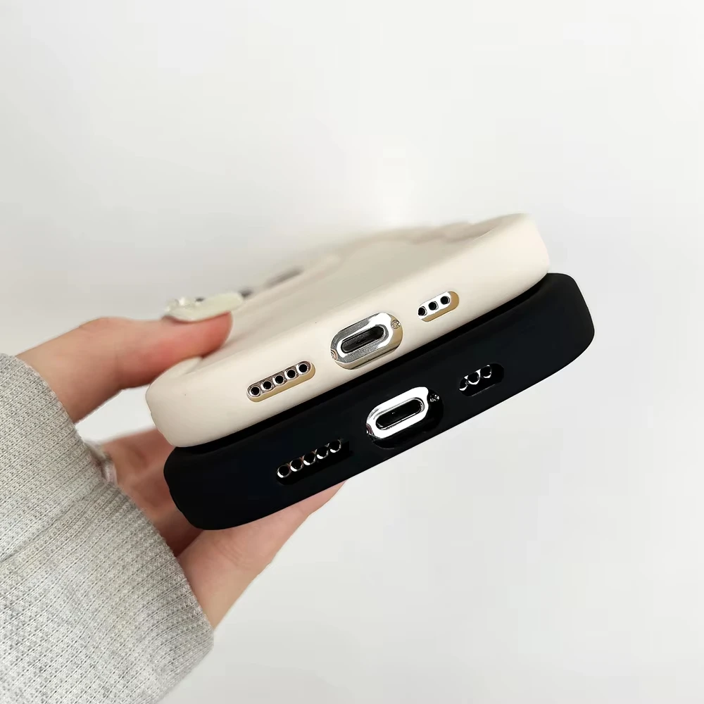 Soft Wave Curved Edge Phone Case Cover