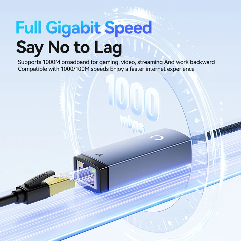 MZX 1000Mbps 네트워크 카드 어댑터 USB 3.0 유형 C A - RJ45 1G 기가비트 이더넷 인터넷 네트워킹(노트북 PC 액세서리용)