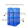 3 Layers Nylon Drying Net Fish Net Drying Rack Hanging Anti-fly Cage for Vegetable Fruit Meat PE Dryer Net Household Fish Net 2