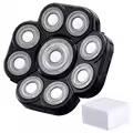 9 Blades Head Black