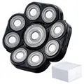 9 Blades Head Black