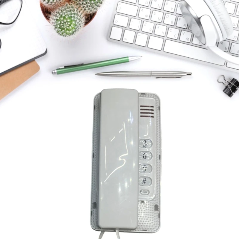 Wall Phone Wall Corded Telephone Home Phone Corded Wall Phones Landline Phones for Home Company Office Greeting Station