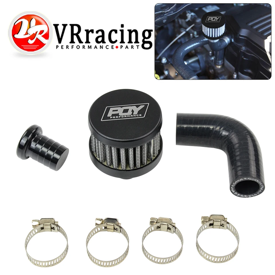 thumbnail image 2 of Crank Case Vent Filter Kit For 6.7L Cummins 2007.5-2017 - Metal Reroute Ventilation System 2 of 13