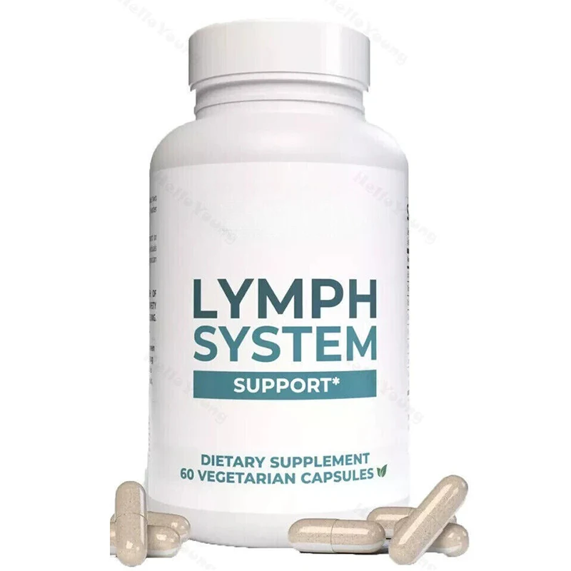 1 bottle health capsule reduces swelling in the lymphatic system improves resistance promotes growth is a health food