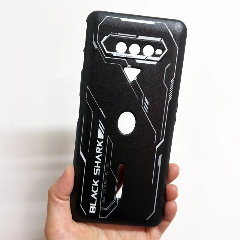 Stylish HD Painted Silicone Soft TPU Phone Case – Durable Back Cover for Black Shark Smartphones