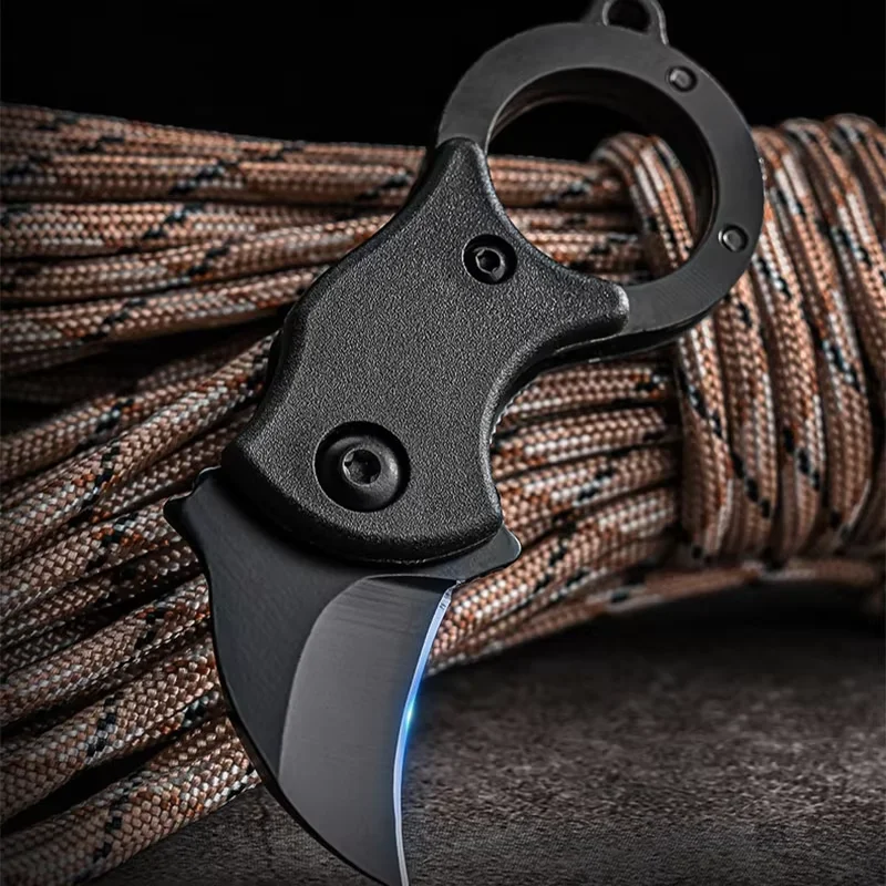 Outdoor Pocket Knife Portable EDC Key Knife  Paw Knife Case Opener Knife Necklace Carry-on Portable Mini Pocket Knife 4