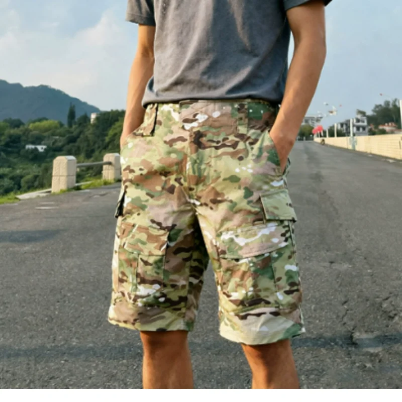 새로운 야외 전투 반바지 나일론 코튼 MC