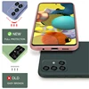 Coque carrée en silicone liquide pour Samsung Galaxy, étui de protection d'objectif, Note 9, 10, 20, Plus Ultra, Note 9, Note 10, Note 20