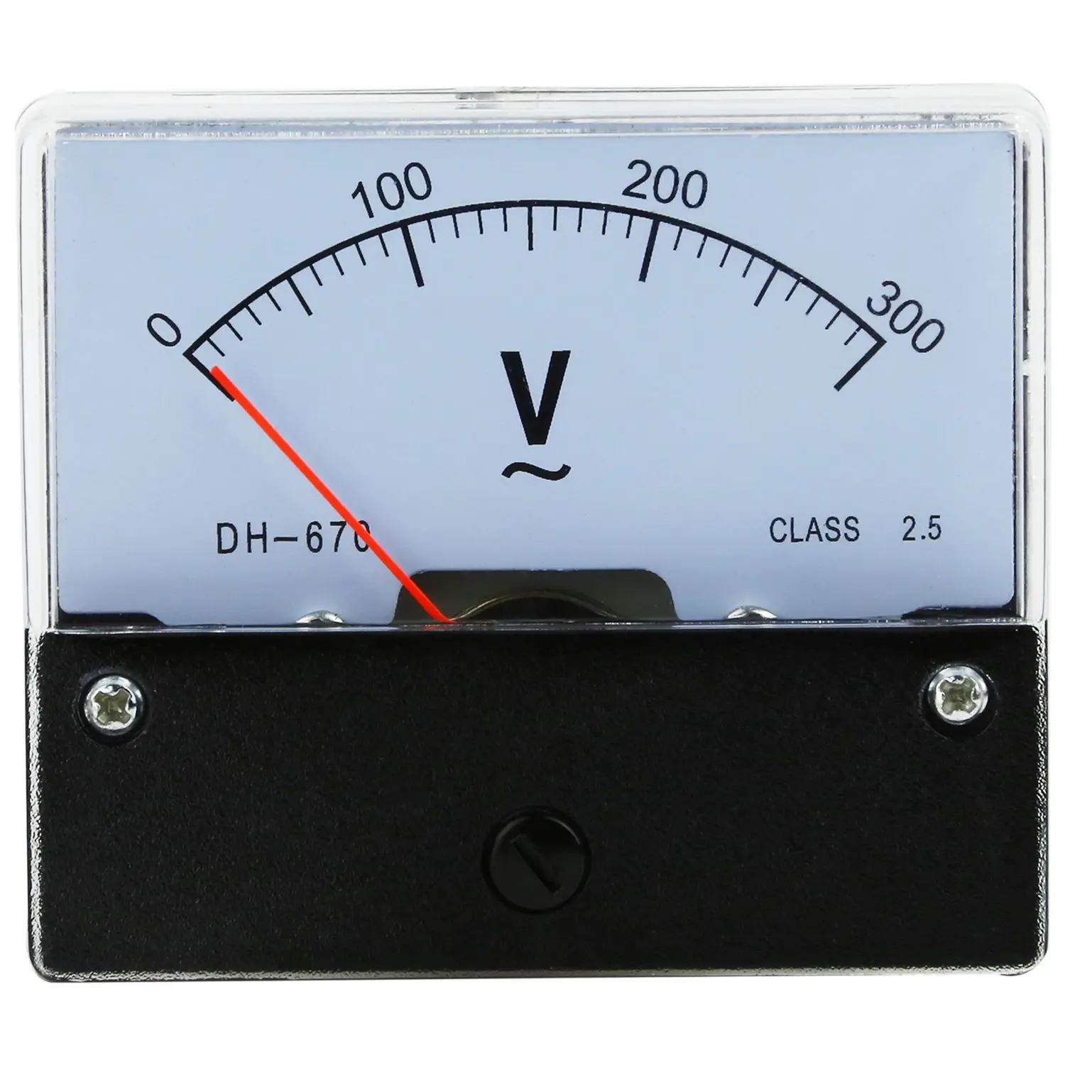 

Rectangle AC 0-300V Gauge Analog Voltage Panel Meter Voltmeter