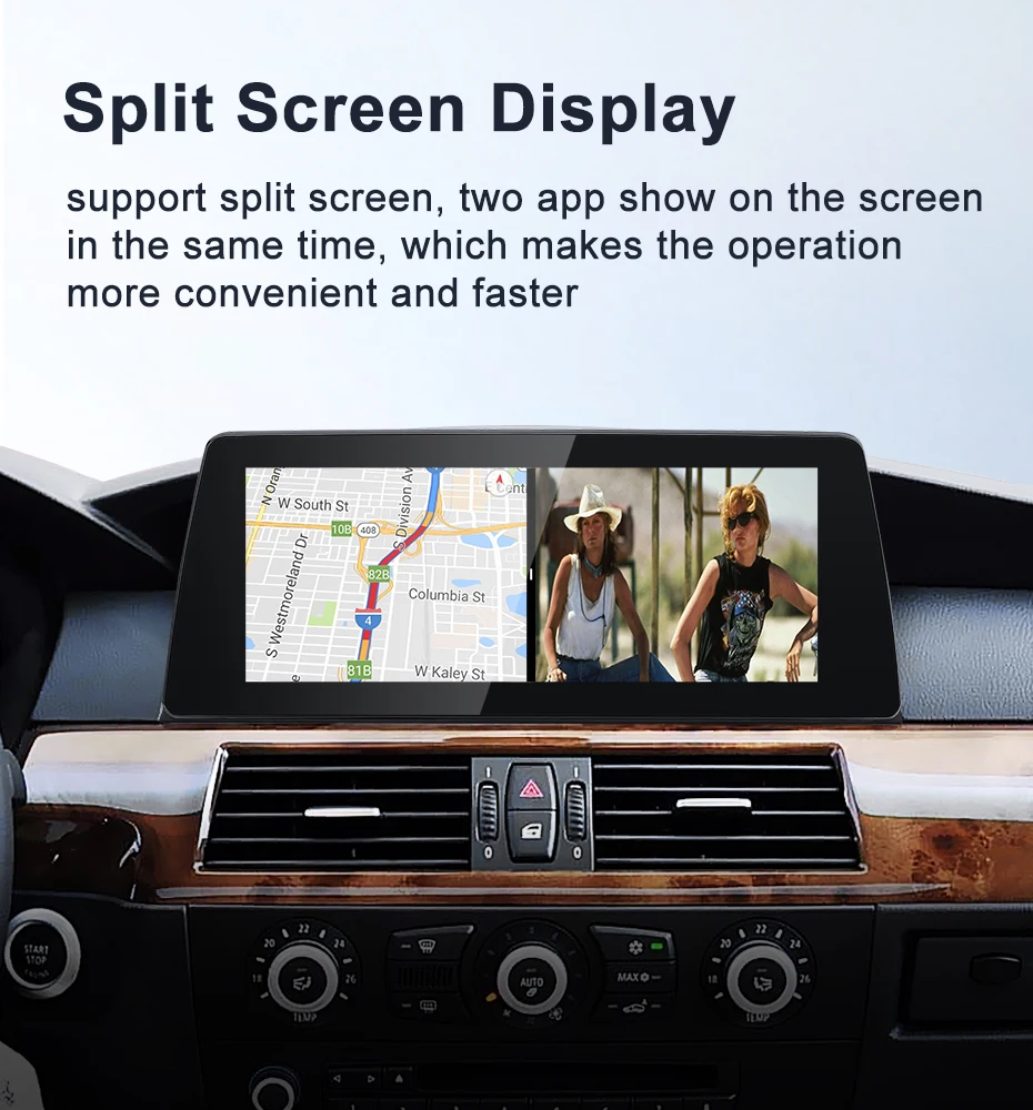 STWE Qualcomm Snapdragon 6125 665 10.25inch 8Core Android14 For BMW 3Series E90