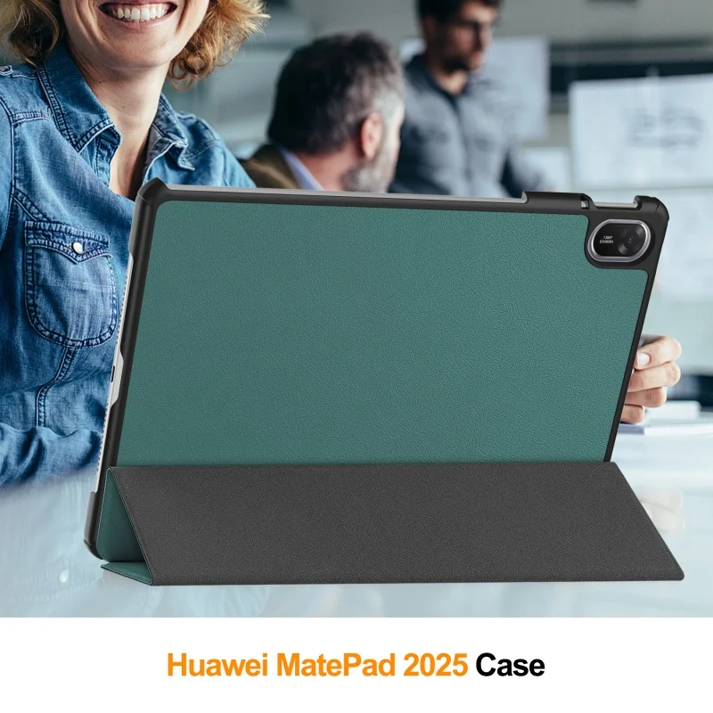 Magnetic PU Leather Hard Back Case