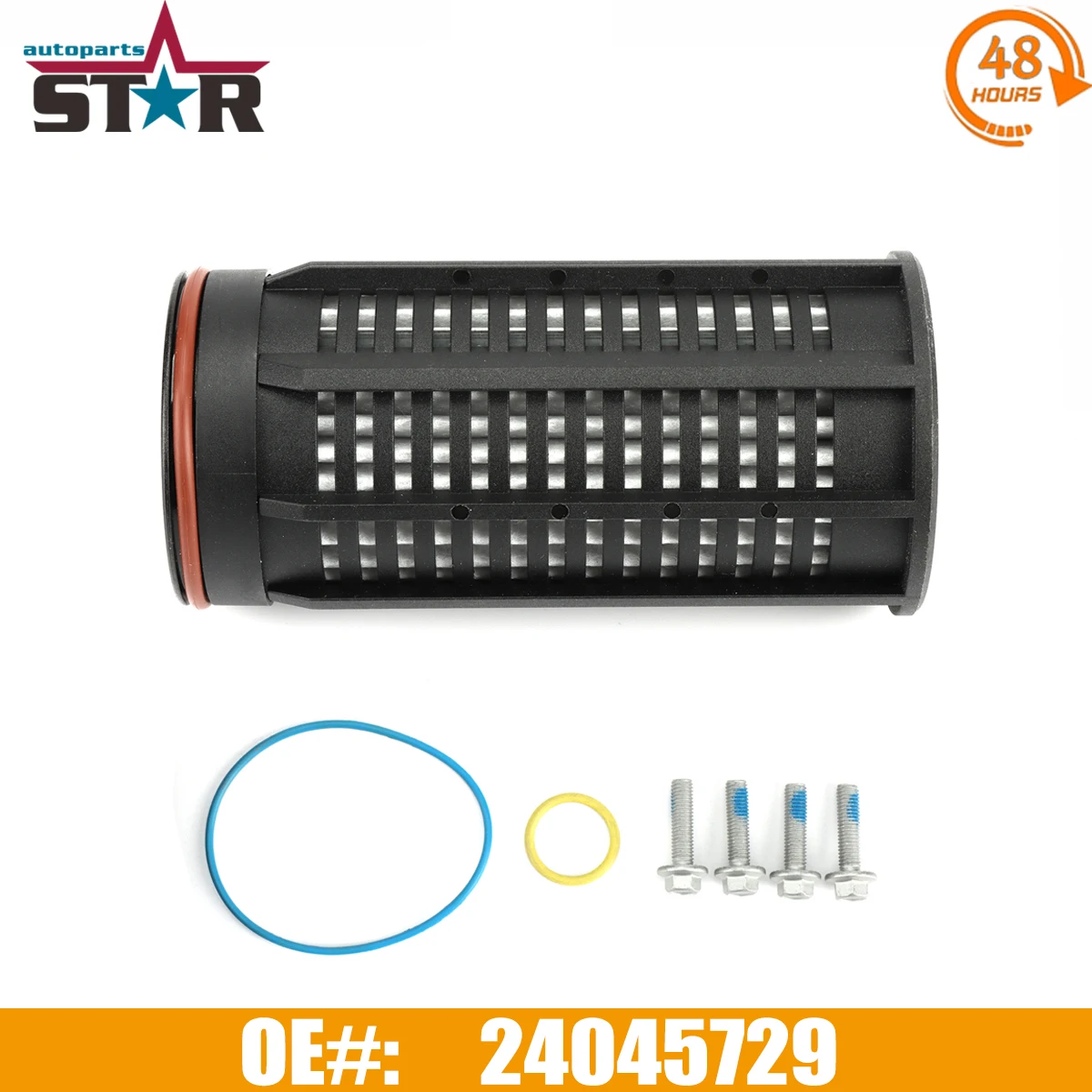 24045729 Automatic Transmission Fluid Filter For Chevrolet Corvette Stingray 5.5L 6.2L-With Gasket Car Accessories