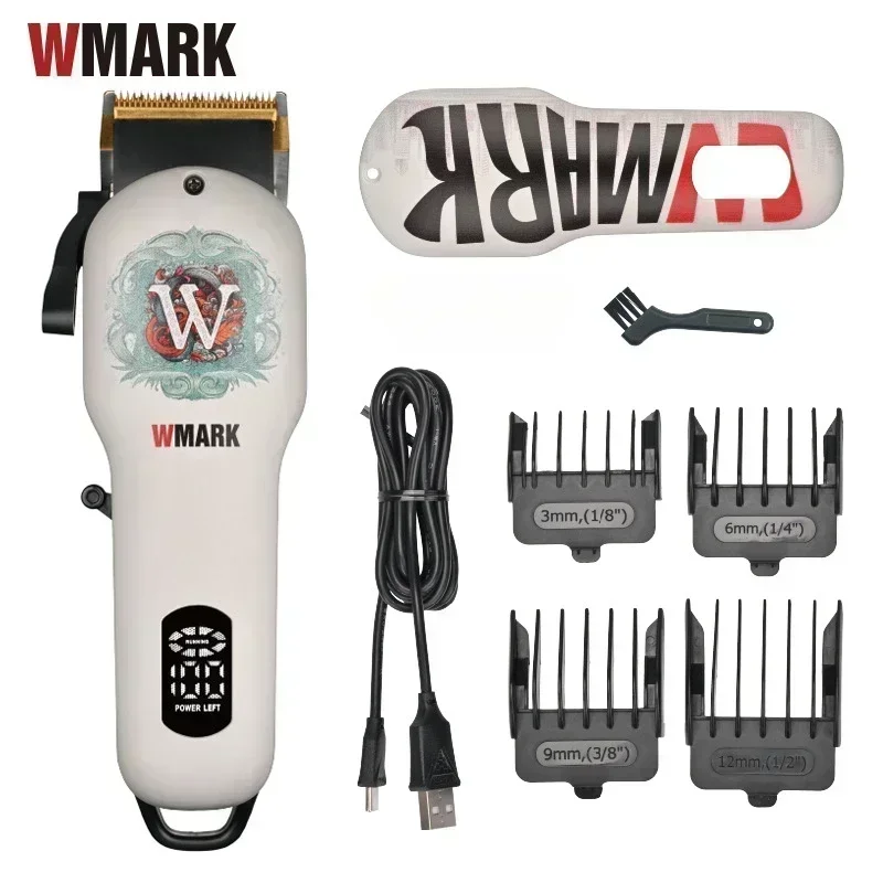 

WMARK Electric Hair Clipper NG-123 Fader Oil Head Electric Clippers Hot Sale Charging Hair Cutting Salon