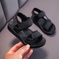 2021 Summer Boys Sandals Casual Children Kids Shoes Rubber School  Breathable Open ToeBoy Beach Sandal 1