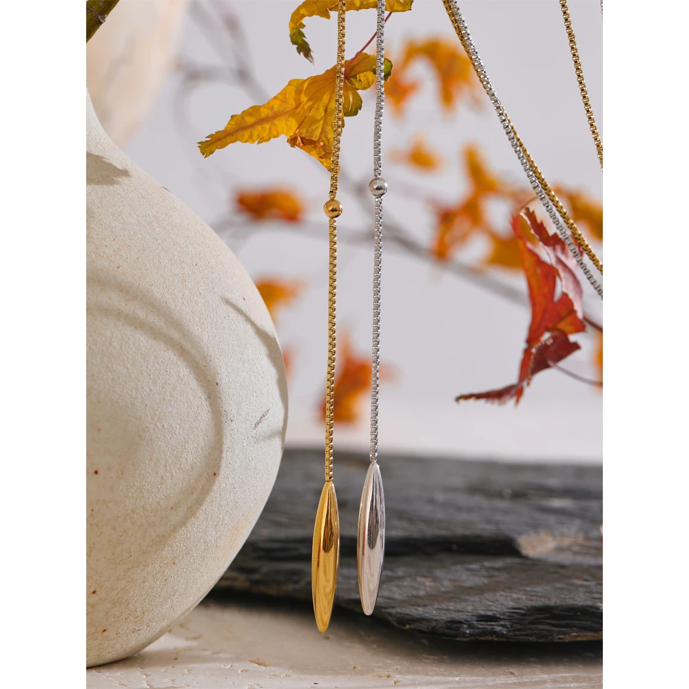 Yhpup Waterproof Stainless Steel Pendant Necklace