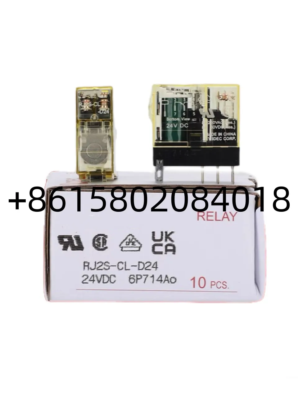 

Brand New Original RJ2S-CL-D24 24VDC RJ2S-CL-A220 220VAC 8A SJ2S-05B