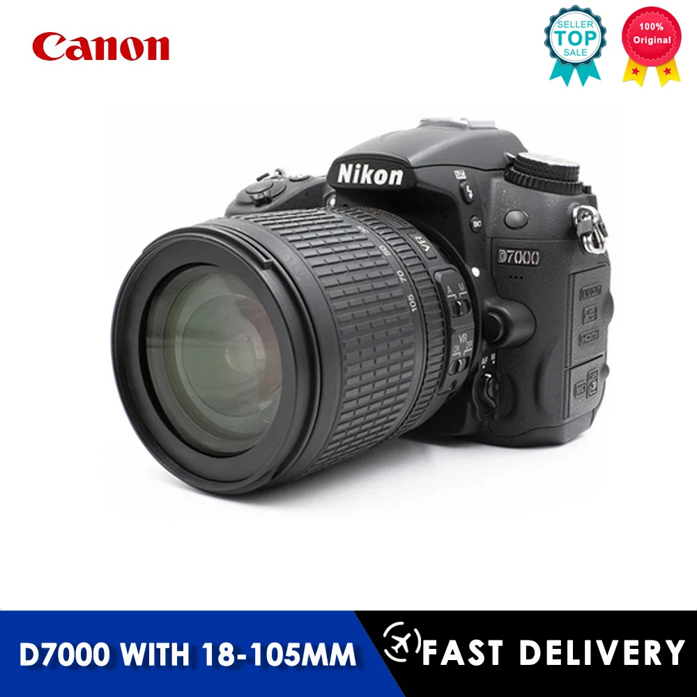Digital Camera Nikon D7000 with 18-105mm Lens DSLR Camera Kits