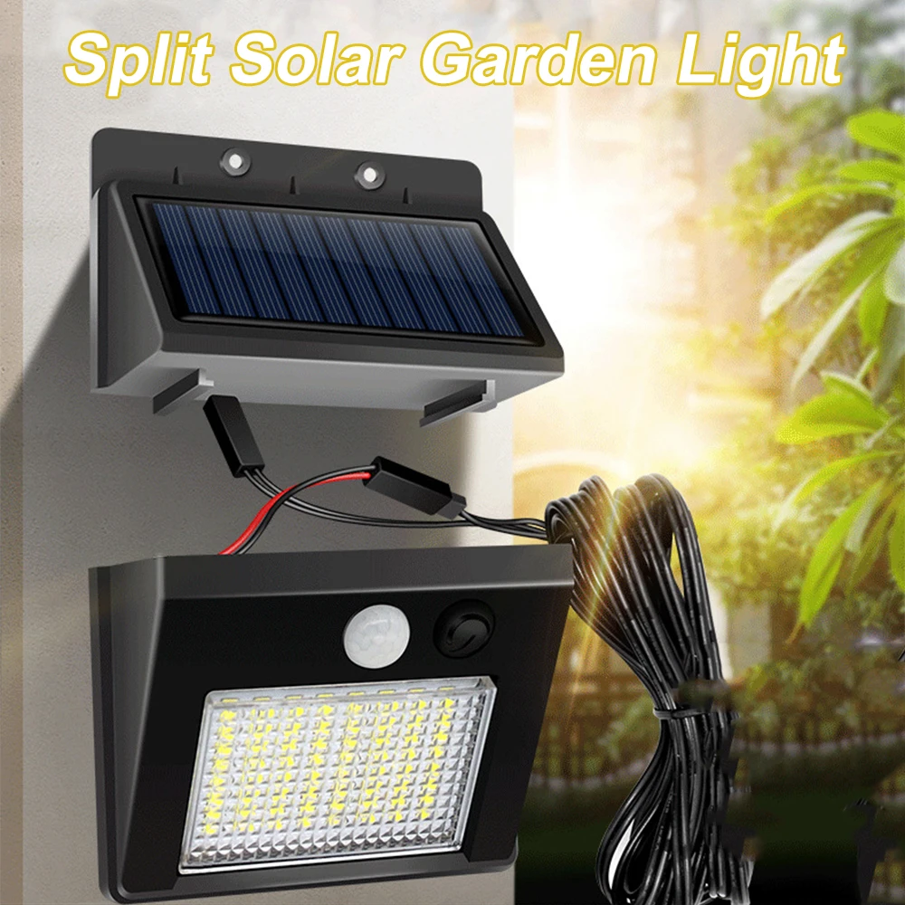 

32/48 LED Solar Motion Sensor Lights Waterproof Human Body Induction Wall Light Solar Powered Street Light Garden Decoration