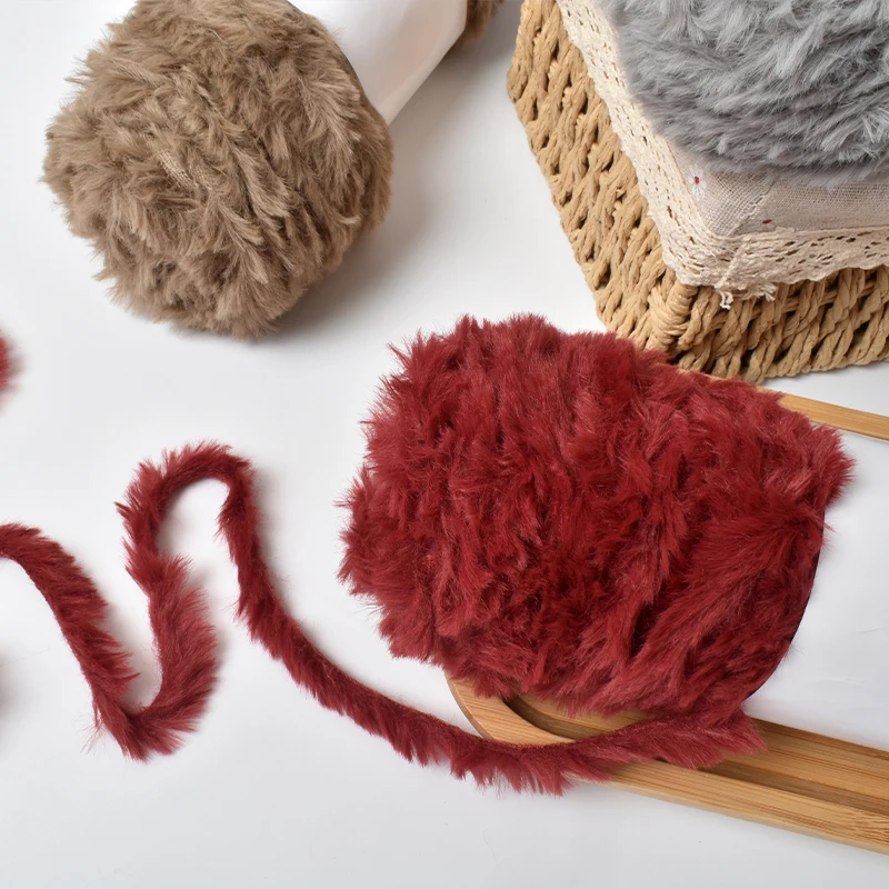 100g/Roll Faux Fur Yarn Mink Wool Yarn Cashmere For Hand Knitting Crochet Sweater Thread Clothes Scarf Fluffy Mink Warm knitting yarn knitting wool yarn crochet yarn wool yarn cotton wool yarn cashmere yarn
