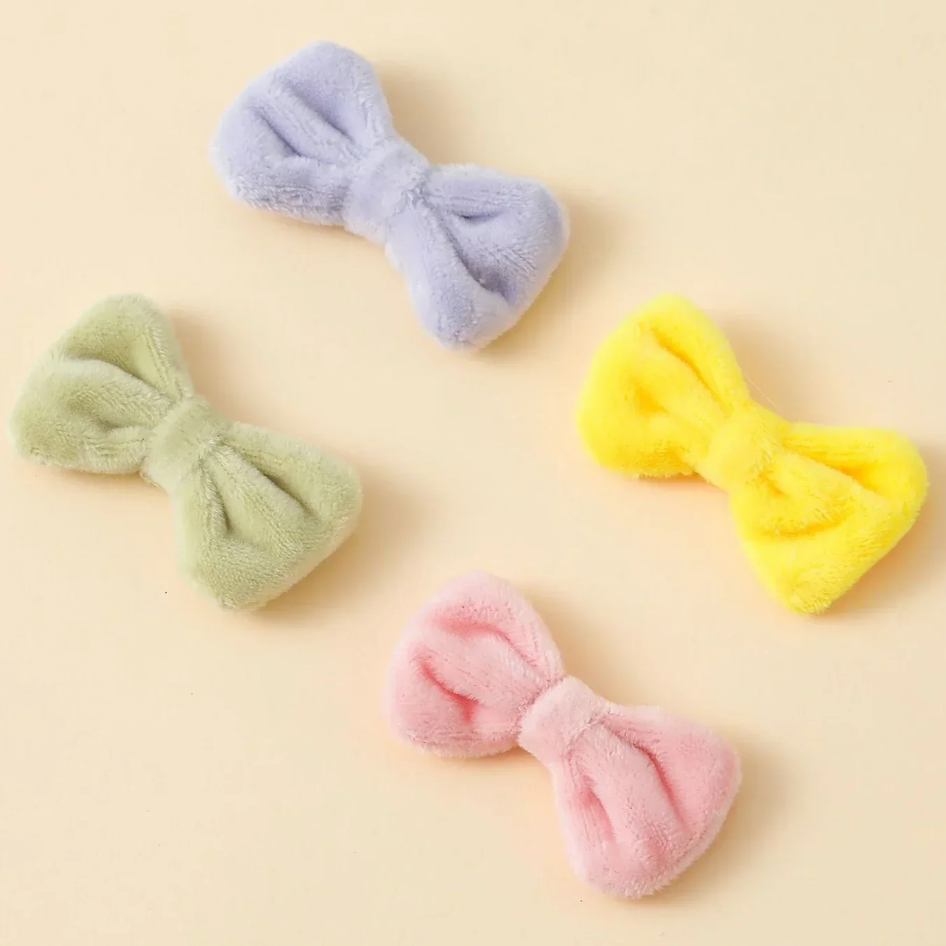Multicolor Velvet Bow Appliques for Diy Wedding Hat Clothes Outfit Coat Sewing Supplies Headwear Decor Corsage Floral Shoes Gift Craft Supplies