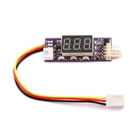 DC 12V 4 Wire PWM Fan Temperature Governor Speed Digital Display Support 3A On/Off Control 5