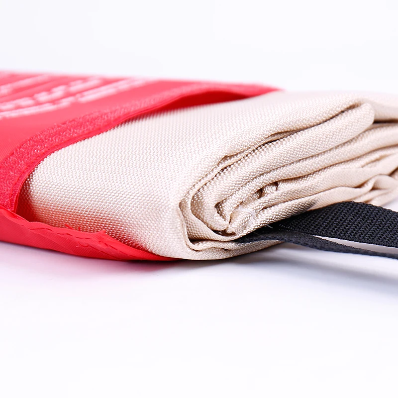 Fire Blanket Fiberglass Fire Flame Retardant 1M*1M Emergency Survival Shelter Safety Cover Anti fire blanket fiberglass fire blanket