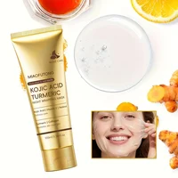 Acide kojique curcuma masque pelable de nuit 100ml collagène hydrolysé éclaircissant peau raffermissant traitement du visage coréen 5
