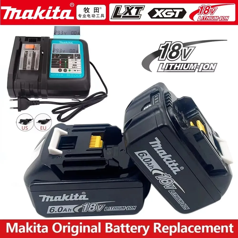 BATTOOL Lot De 2 Batteries De Rechange, 18 V, 5500 Ah, Pour Akita 18
