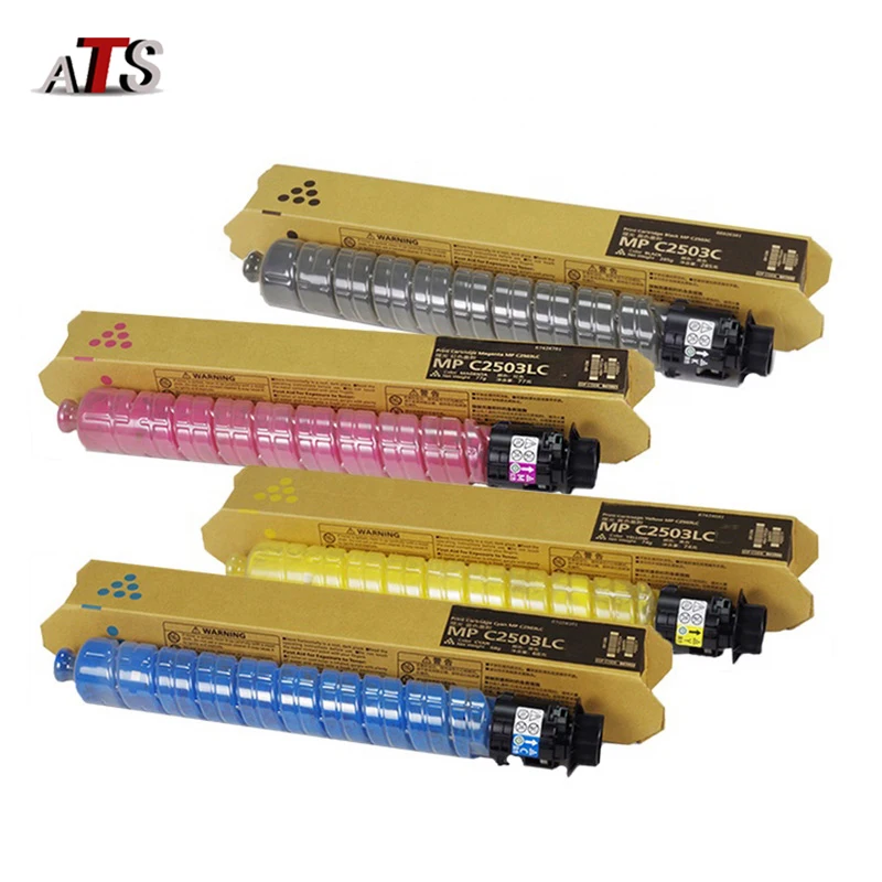 

4pcs/Set MPC6003 Toner Cartridge For Ricoh MPC4503 6003 MPC4504 MPC5503 MPC5504 MPC6004 Toner Powder Compatible BK540g CMY400g